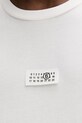 MM6 Maison Margiela t-shirt bawełniany SH0GC0032.M20170 biały
