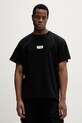 MM6 Maison Margiela t-shirt bawełniany bawełna czarny SH0GC0032.M20170