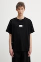 MM6 Maison Margiela t-shirt bawełniany bawełna czarny SH0GC0032.M20170