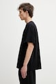 MM6 Maison Margiela t-shirt bawełniany SH0GC0032.M20170 czarny SS26