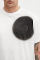 MM6 Maison Margiela T-shirt bawełniany męski biały SH0GC0067.M20048