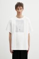 MM6 Maison Margiela t-shirt in cotone rilassato bianco SH0GC0068.M20050