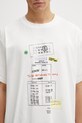MM6 Maison Margiela t-shirt bawełniany męski biały SH0GC0070.M20170