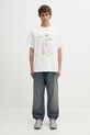 MM6 Maison Margiela t-shirt męski bawełniany SH0GC0070.M20170 biały