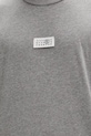 MM6 Maison Margiela t-shirt bawełniany SH0GC0071.M20170 szary
