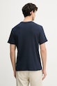Odzież Calvin Klein Jeans t-shirt męski bawełniany LV04RD008G granatowy