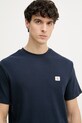 Calvin Klein Jeans t-shirt męski bawełniany granatowy LV04RD008G