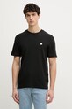 Calvin Klein Jeans tričko pánské s bavlnou černá LV04RD008G
