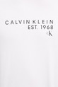 Calvin Klein Jeans t-shirt męski bawełniany LV04RF800G biały
