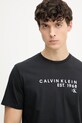 Calvin Klein Jeans t-shirt męski bawełniany czarny LV04RF800G