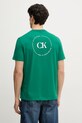 Calvin Klein Jeans t-shirt męski bawełniany zielony LV04RF801G
