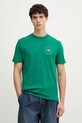 Odzież Calvin Klein Jeans t-shirt męski bawełniany LV04RF801G zielony