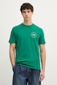 Oblečení Calvin Klein Jeans Tričko pánské bavlněné LV04RF801G zelená