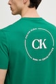 Calvin Klein Jeans Tričko pánské bavlněné zelená LV04RF801G