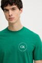 Calvin Klein Jeans t-shirt męski bawełniany LV04RF801G zielony