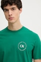 Calvin Klein Jeans Tričko pánské bavlněné LV04RF801G zelená