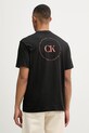 Odzież Calvin Klein Jeans t-shirt męski bawełniany LV04RF801G czarny