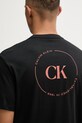 Calvin Klein Jeans t-shirt męski bawełniany LV04RF801G czarny
