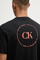 Calvin Klein Jeans t-shirt męski bawełniany LV04RF801G czarny