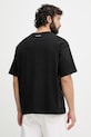 Ρούχα Calvin Klein Jeans t-shirt ανδρικό βαμβακερό LV04RE827G μαύρο