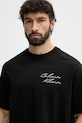 Calvin Klein Jeans тениска мъжка от памук черен LV04RE828G
