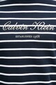 Calvin Klein Jeans kratka majica moška bombažna LV04RF204G mornarsko modra