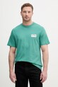 Calvin Klein Jeans t-shirt ανδρικό βαμβακερό πράσινο LV04RF294G
