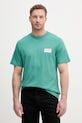 Calvin Klein Jeans t-shirt ανδρικό βαμβακερό πράσινο LV04RF294G