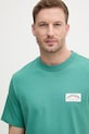 Calvin Klein Jeans t-shirt ανδρικό βαμβακερό πράσινο LV04RF294G