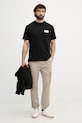 Calvin Klein Jeans T-shirt Ανδρικό βαμβακερό LV04RF294G μαύρο SS26