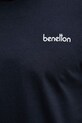 United Colors of Benetton t-shirt męski bawełniany 39VFU1096 granatowy