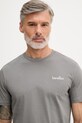 United Colors of Benetton тениска мъжка памучна сив 39VFU1096