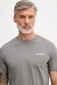 United Colors of Benetton тениска мъжка памучна сив 39VFU1096