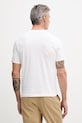 Odzież United Colors of Benetton t-shirt męski bawełniany 3H3WU10BJ biały