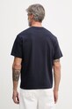 Odzież United Colors of Benetton t-shirt męski bawełniany 3MI5U10BO granatowy