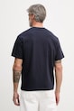 Odzież United Colors of Benetton t-shirt męski bawełniany 3MI5U10BO granatowy
