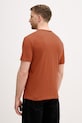 Odzież United Colors of Benetton t-shirt męski bawełniany 3N78U10C2 pomarańczowy