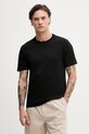 United Colors of Benetton t-shirt męski bawełniany czarny 3N78U10C2