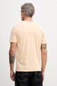 Odzież Lindbergh t-shirt męski bawełniany 30.400299 pomarańczowy