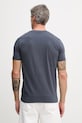 Odzież Lindbergh t-shirt męski bawełniany 30.400299 granatowy