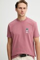 Marc O'Polo t-shirt bawełniany różowy 5000008133