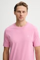 Marc O'Polo t-shirt bawełniany różowy 5000012685