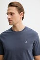 Marc O'Polo t-shirt bawełniany granatowy 5000012685