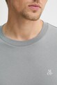 Marc O'Polo t-shirt bawełniany 5000012685 szary