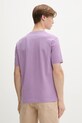 Odzież Marc O'Polo T-shirt męski bawełniany 5000012688 fioletowy