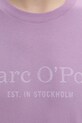 Marc O'Polo T-shirt męski bawełniany 5000012688 fioletowy