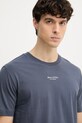 Marc O'Polo T-shirt męski bawełniany granatowy 5000012689