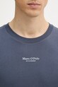 Marc O'Polo T-shirt męski bawełniany 5000012689 granatowy