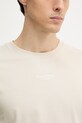 Marc O'Polo T-shirt męski bawełniany 5000012689 beżowy
