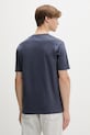 Odzież Marc O'Polo T-shirt męski bawełniany 5000012690 granatowy